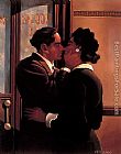 Jack Vettriano Ae Fond Kiss painting